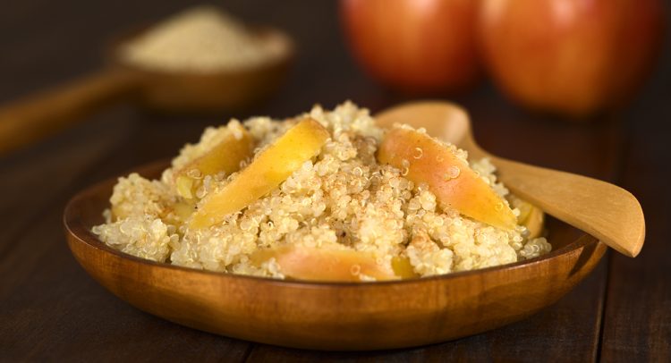 Apple and Cinnamon Quinoa Porridge