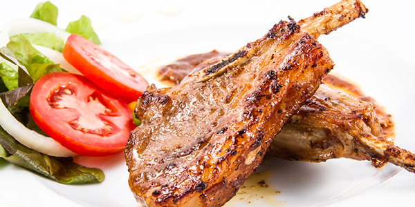 Thyme lamb cutlets