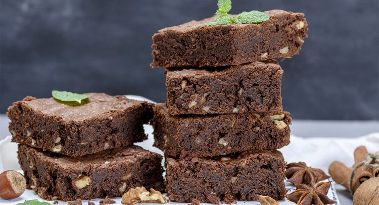 Grain Free Walnut Brownies