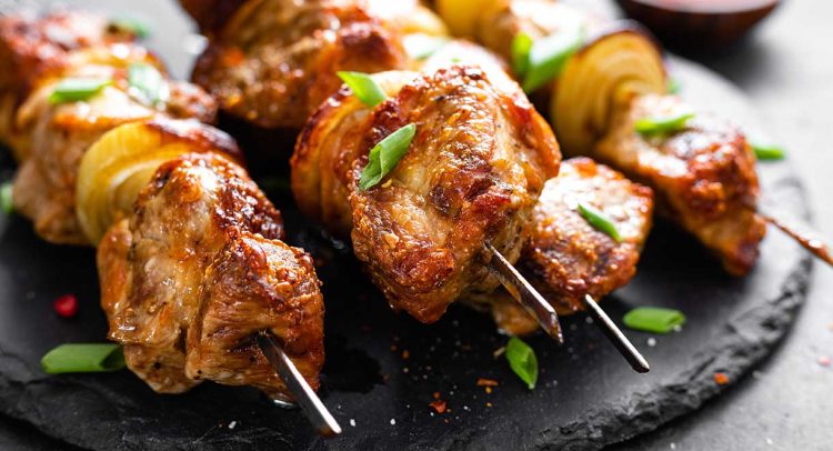 Spicy Beef Skewers