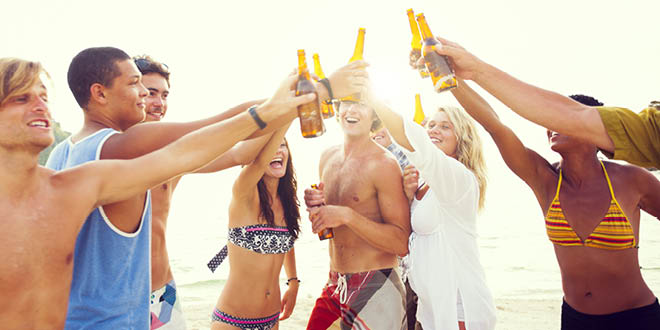 Alcohol may increase the risk of malignant melanoma