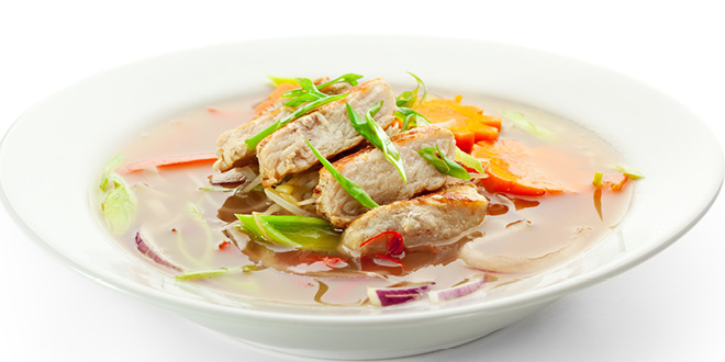 Chilli Chicken Soup