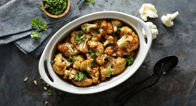 Roast Cauliflower And Quinoa Salad
