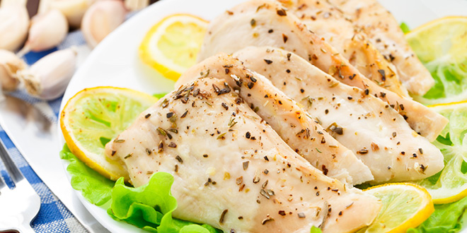 Simple garlic lemon chicken