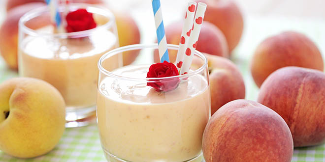 Creamy Peach Smoothie