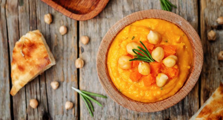 Spicy Sweet Potato Hummus
