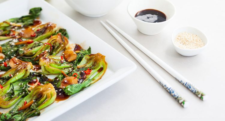 Garlic Bok Choy Stir Fry