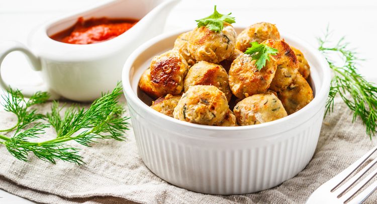 Pesto Turkey Meatballs