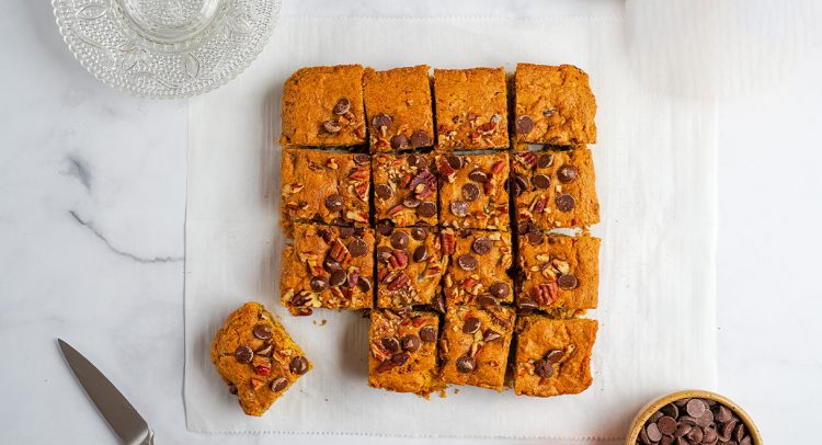Low Carb Chocolate Almond Slice