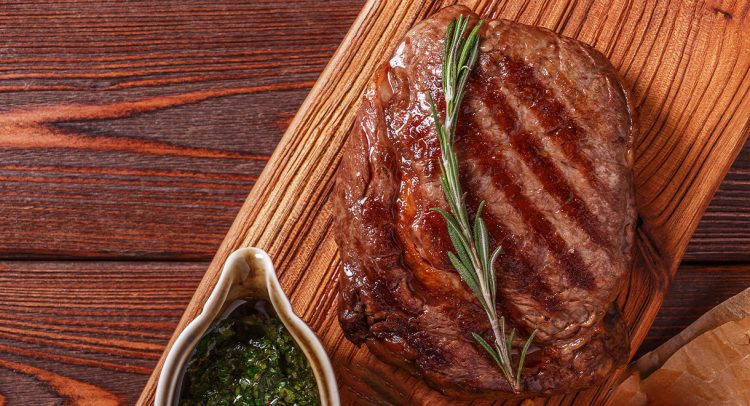 Low Carb Ribeye With Garlic Sauce