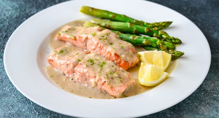 Dairy Free Creamy Salmon