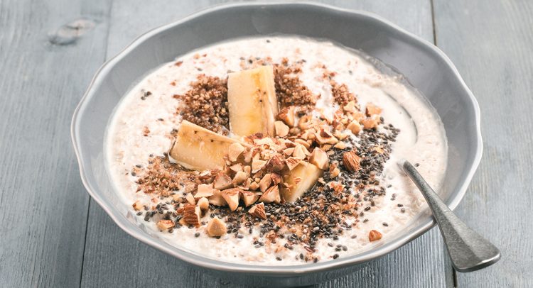 Easy Almond Butter Overnight Oats