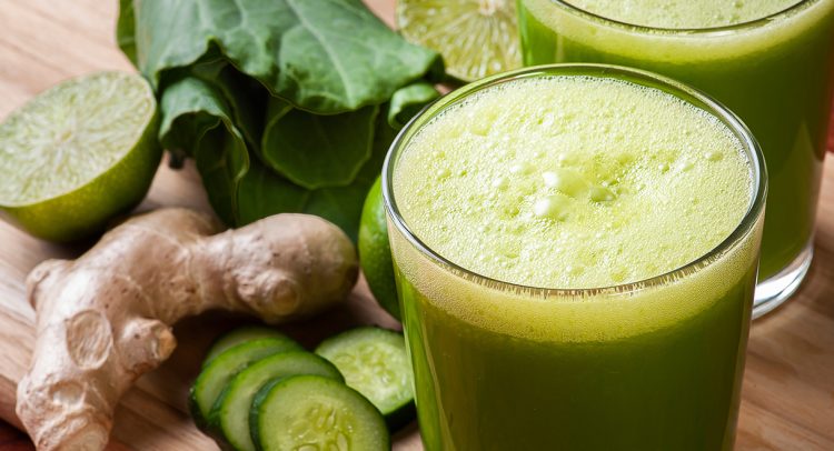Vegetable Juice For Fluid Retention
