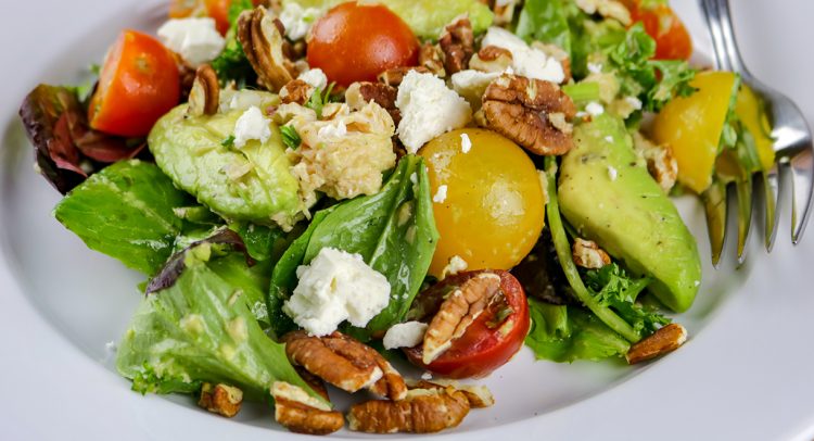 Salmon And Pecan Salad