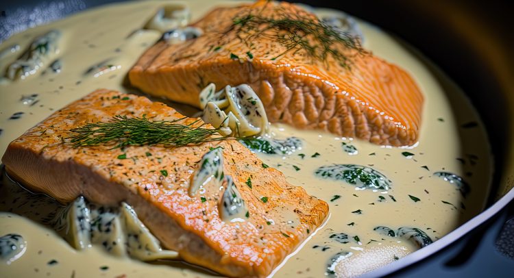 Creamy Low Carb Salmon