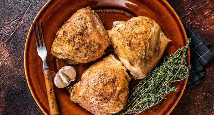 Garlic And Thyme Chicken Thighs