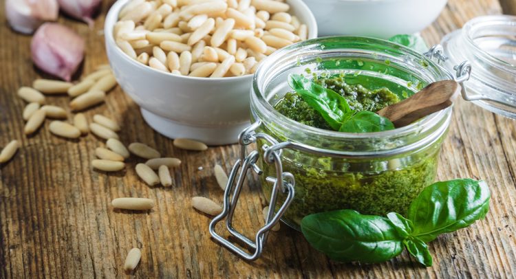 Dairy Free Parsley Pesto