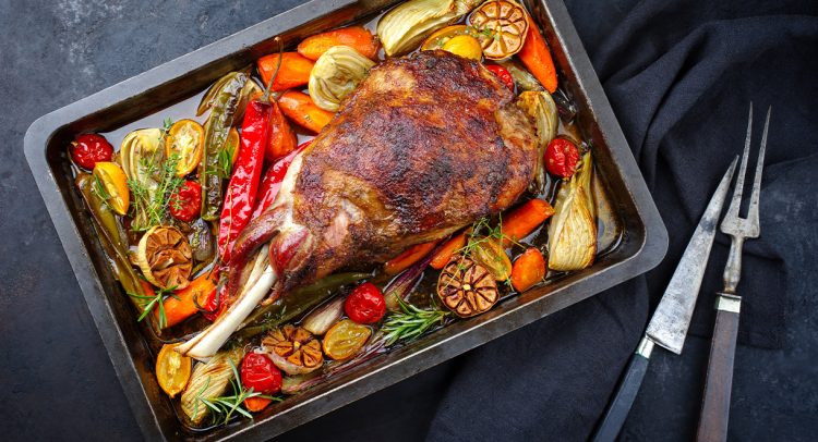 Low FODMAP Roast Leg Of Lamb