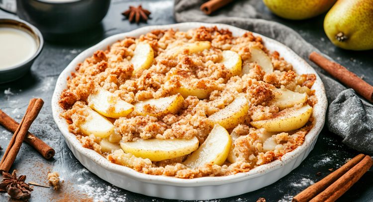 Grain Free Pear Crumble