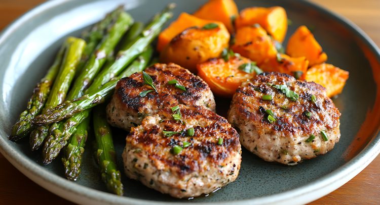 Basil Turkey Patties