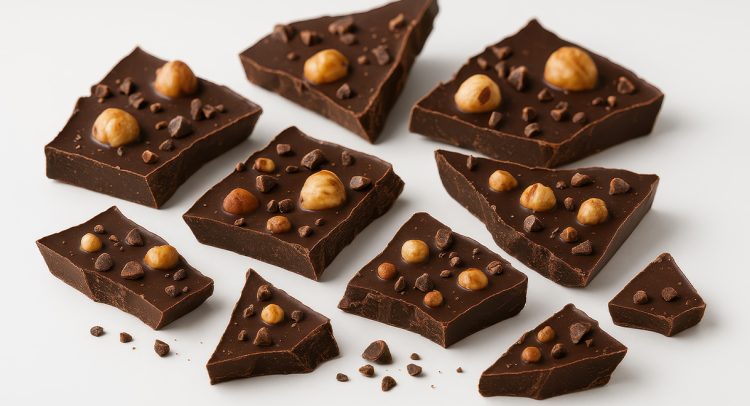 Hazelnut Chocolate Bark