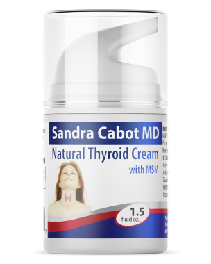 Natural Thyroid Cream with MSM