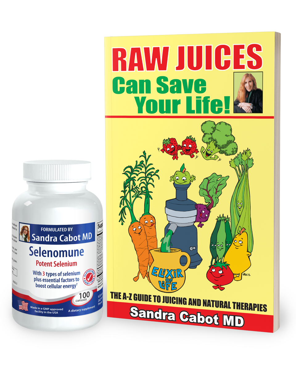 Selenomune Designer Energy + Raw Juice Book