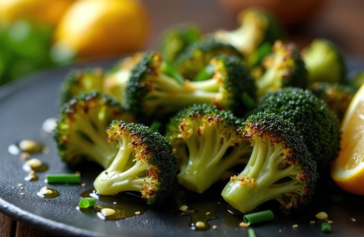 Lemon Roasted Broccoli