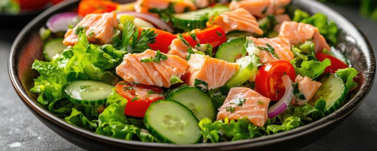Salmon & Avocado Salad
